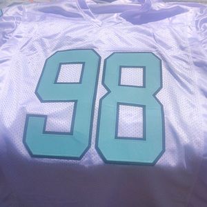 New unlabeled MIAMI DOLPHINS #98 Raekwon Davis XL Rookie training jersey NWOT